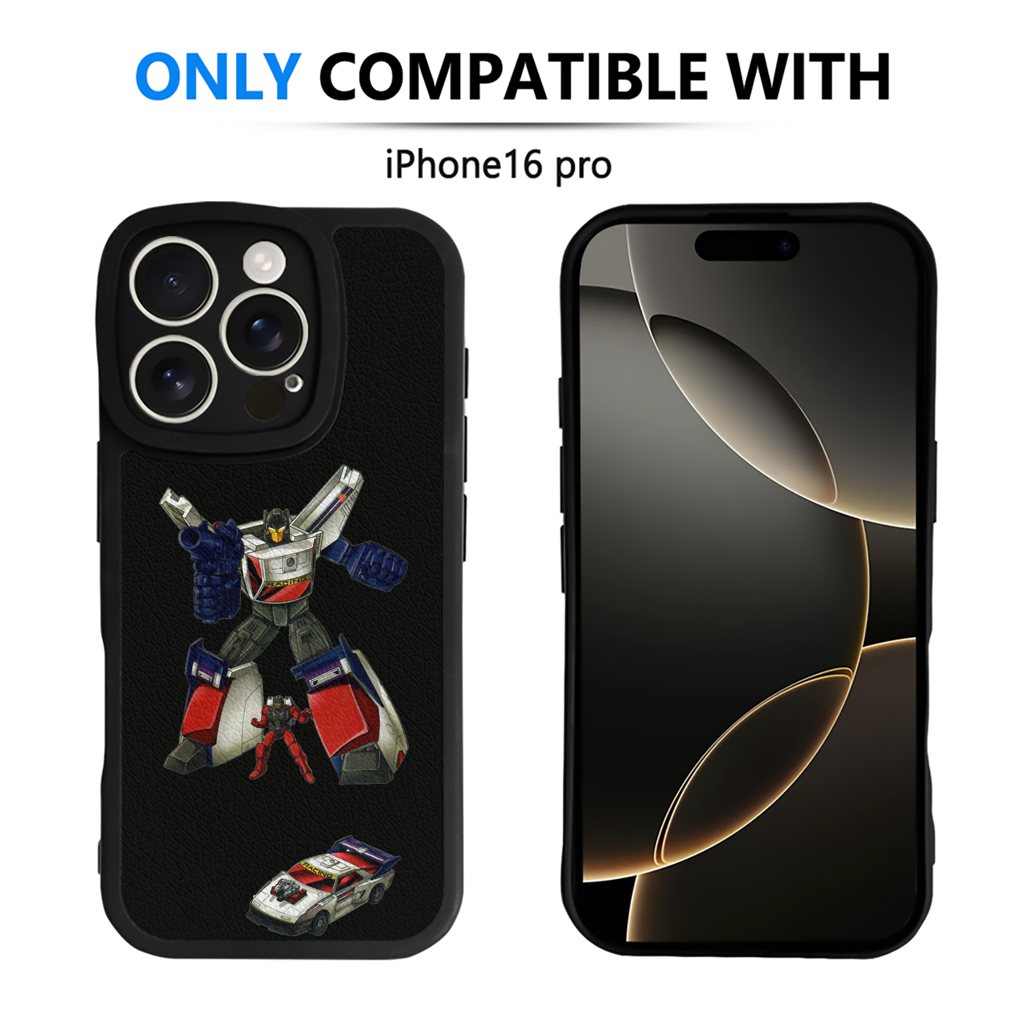 （画像用）  【iPhone 16シリーズ対応】シリコンスマホケース（レザー調） 材質：シリコン